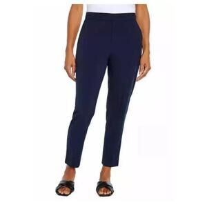 Banana Republic Women's Tapered Pull-On Pants, Navy, Size 8 G9 AB9 AK